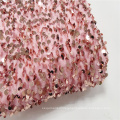 embroidery sequin velvet fabric for dress